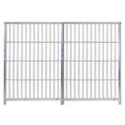 Pannello semplice modulare per recinto cuccioli zincatura a caldo 200xh120 cm