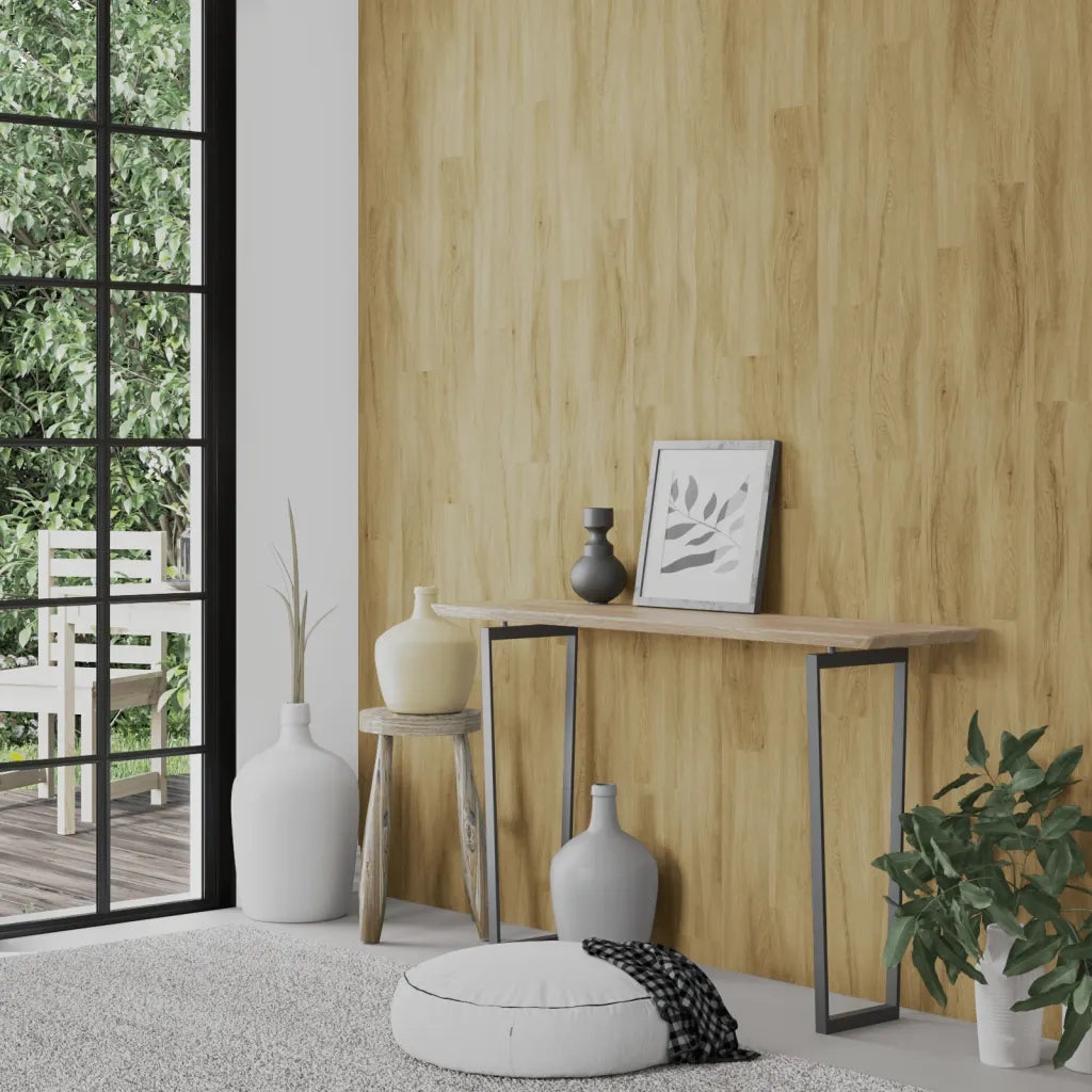 Pannelli da Parete Effetto Legno Marrone PVC 2,06 m2 CFW7628243