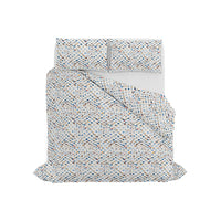 Copripiumino Singolo con Stampa sul Sacco e Federa Linea River Tarim