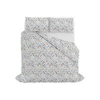 Copripiumino Matrimoniale con Stampa sul Sacco e Federe Linea River Tarim