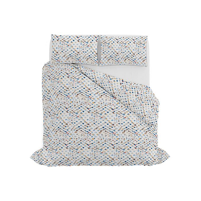 Copripiumino Matrimoniale con Stampa sul Sacco e Federe Linea River Tarim