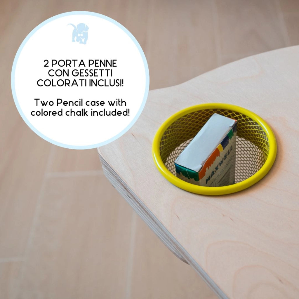 Dondolo/Tavolino + Sedia multifunzione Magic Table