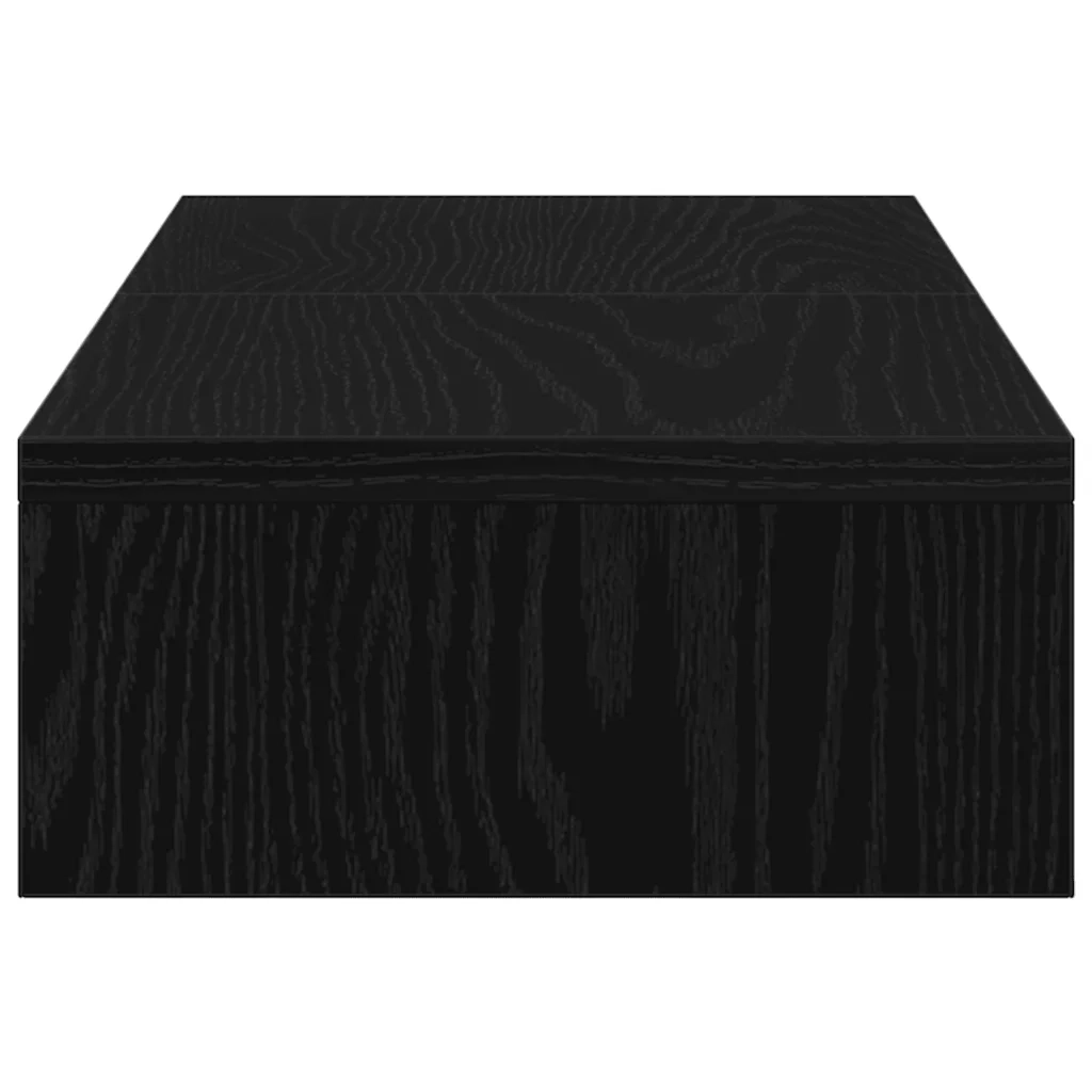 Supporto Monitor Regolabile Rovere Nero 60x24x10,5cm Truciolato CFW7497072