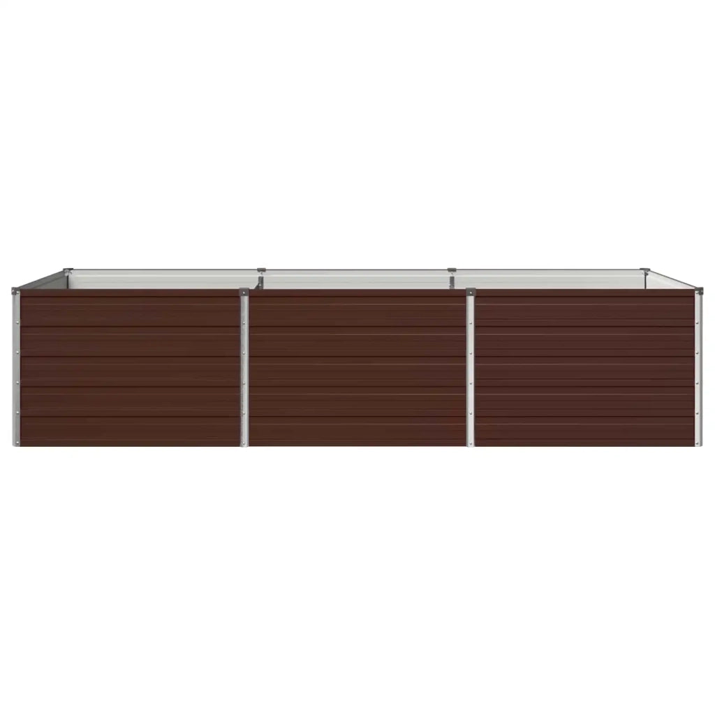 Letto rialzato da giardino Marrone 240 x 80 x 55 cm 8006410