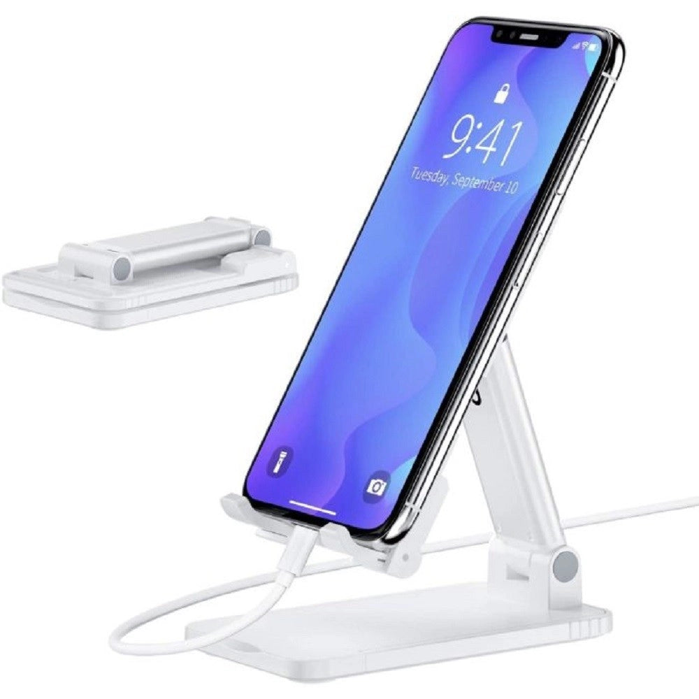 Trade Shop - Supporto Portacellulare Universale Regolabile Per Tablet Telefono Tavolo Q-zj304 -