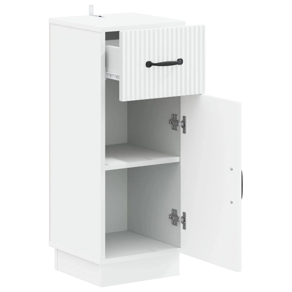 Mobiletto da Bagno HOORN Bianco 30 x 31 x 77 cm 897265