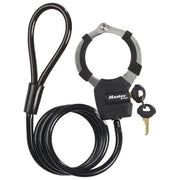 Master Lock 8275EURDPROBLK Street Cuff Lucchetto a Manette Cavo Acciaio Intrecciato 1 m Diametro 8 mm colore Nero