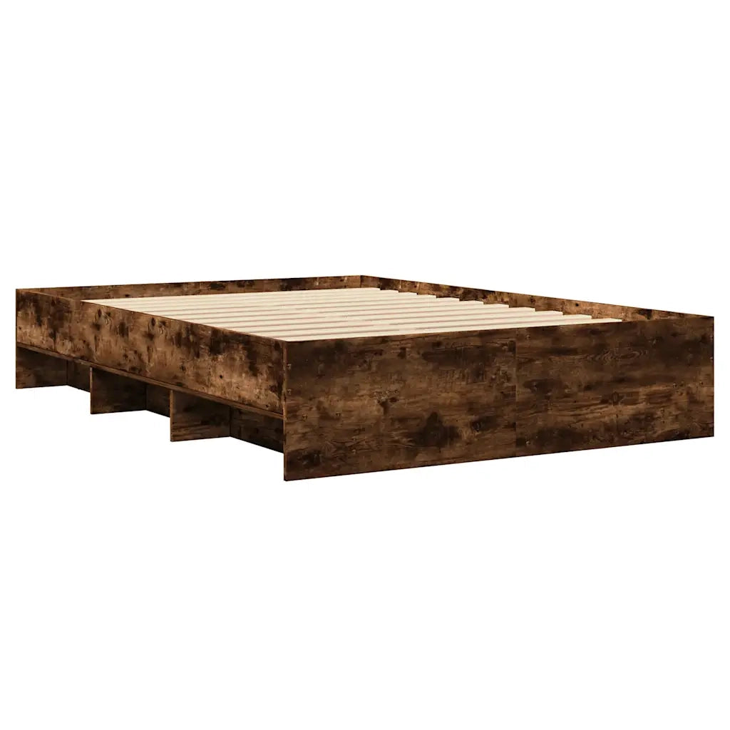 Giroletto senza Materasso Rovere Fumo 120x190 cm in Truciolato 3295699