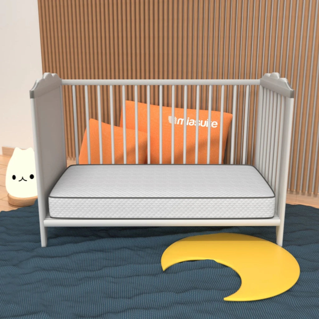 Materasso per Culla 60x135, alto 12 cm - Waterfoam, Anallergico, Antiacaro | Primavera Baby