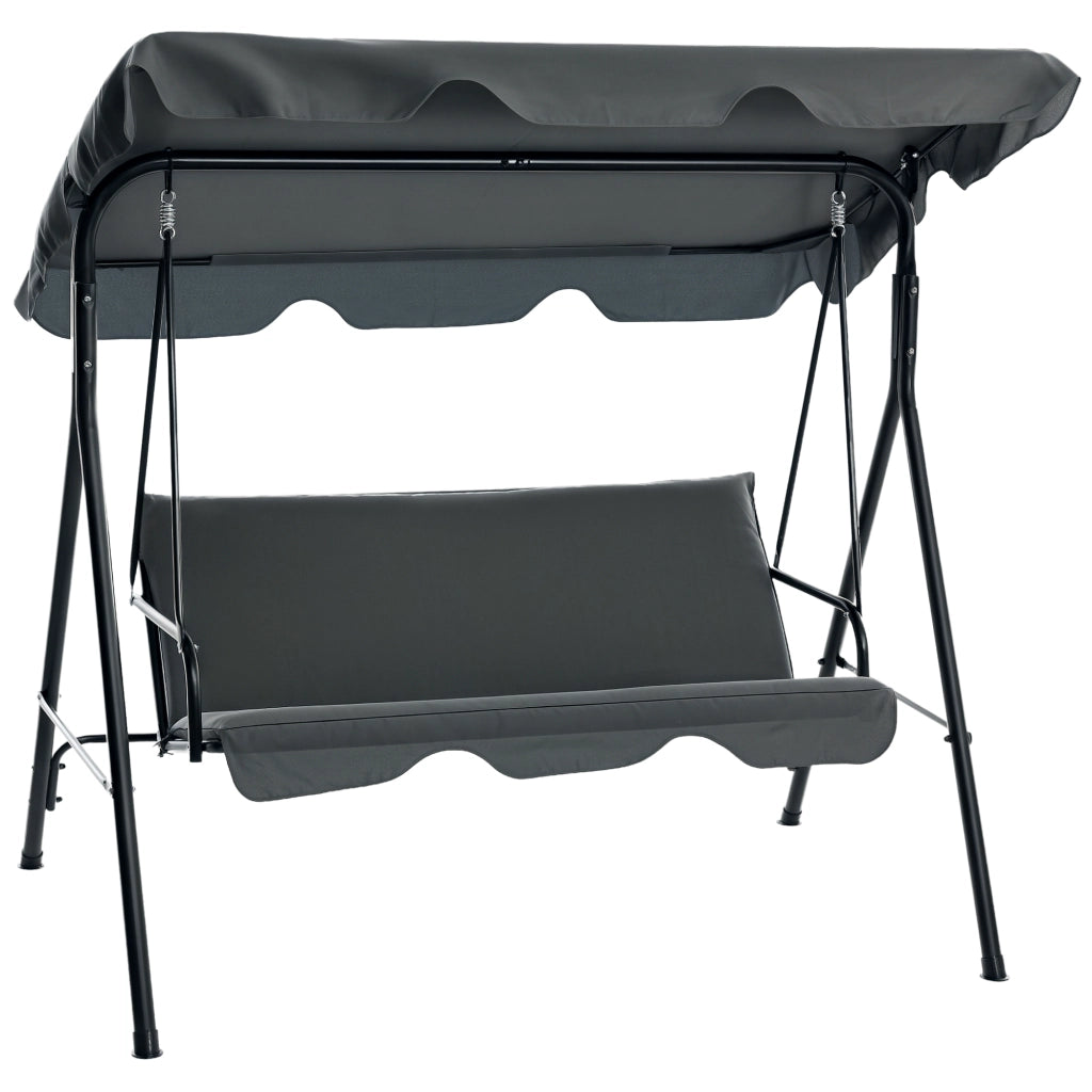 Amaca da Giardino 3 Posti ¨C zephmum ¨C Grigio Nero