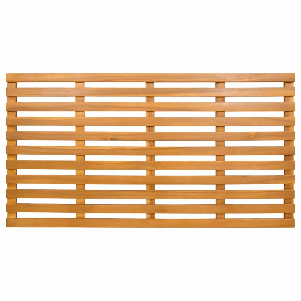 Tappeto da bagno Tinta unita Marrone 100 x 53 x 2,5 cm legno 42025261