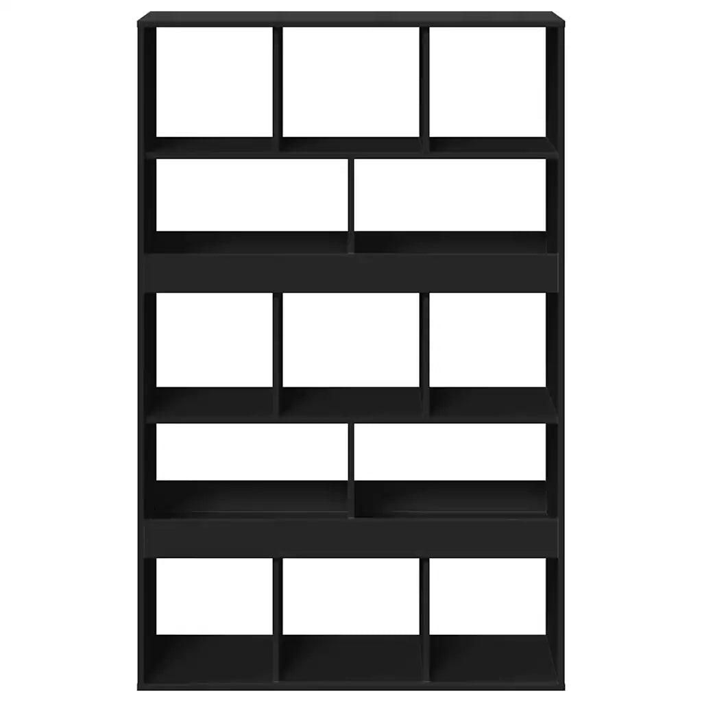 Divisorio Stanza Nero 100x33x156,5 cm in Truciolato 3309529
