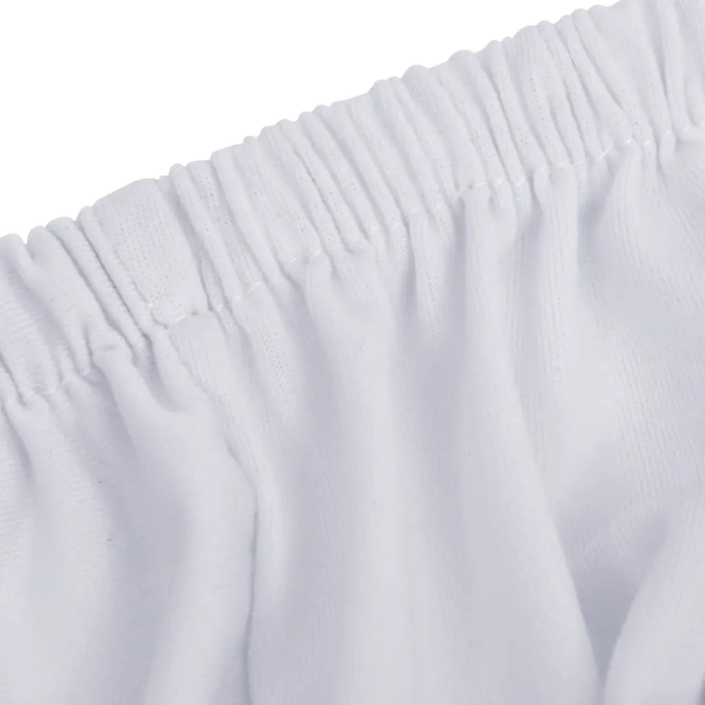 Fodera Elasticizzata Divano 4 Posti in Jersey Poliestere Bianco CFW2809609