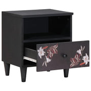 Set di 2 Comodini | Armadio da Notte | Mobiletto da notte Marrone 40 x 33 x 46 cm Legno di mango massello