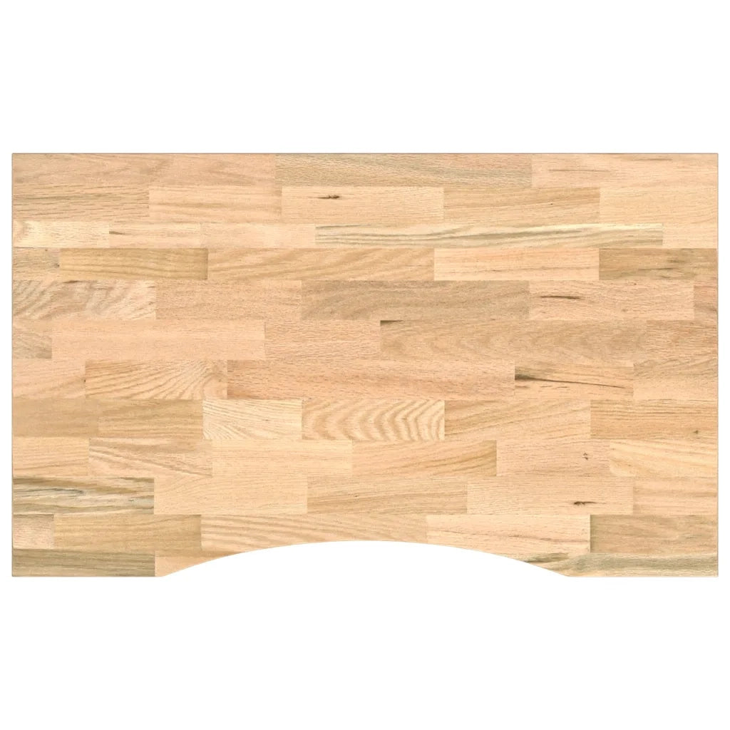Banco da Lavoro 100x60x(71,5-98) cm Legno Massello Rovere 3309695