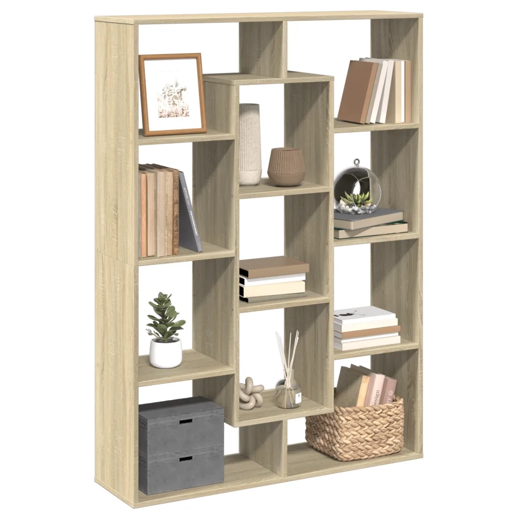 Libreria Rovere Sonoma 102x29x143 cm in Legno Multistrato 3310300