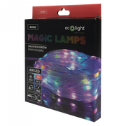 Luci stringa esterno 20m 400 LED RGB Bluetooth USB IP65
