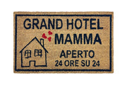 Zerbino Ingresso Casa In Fibra Di Cocco Con Base In Pvc  Dis9Mamma