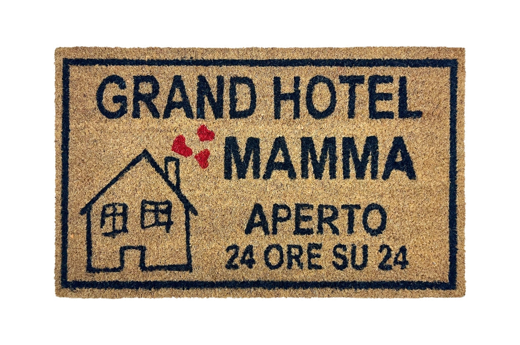 Zerbino Ingresso Casa In Fibra Di Cocco Con Base In Pvc  Dis9Mamma