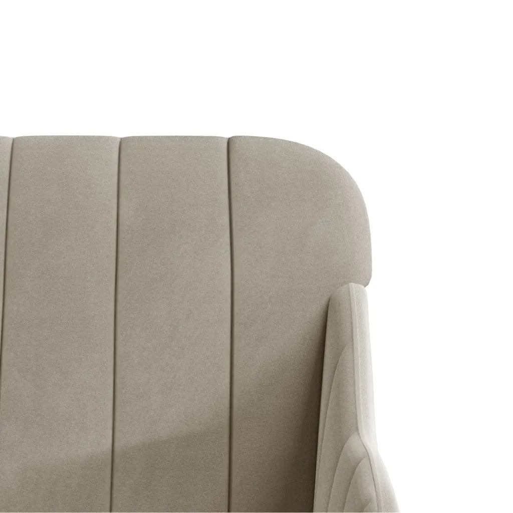 Panca Grigio Chiaro 110x76x80 cm in Velluto CFW7648025