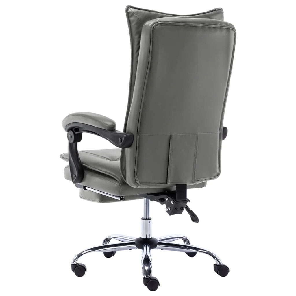 Sedia da ufficio sedia da computer sedia da studio similpelle antracite colore antracite 02_0023981