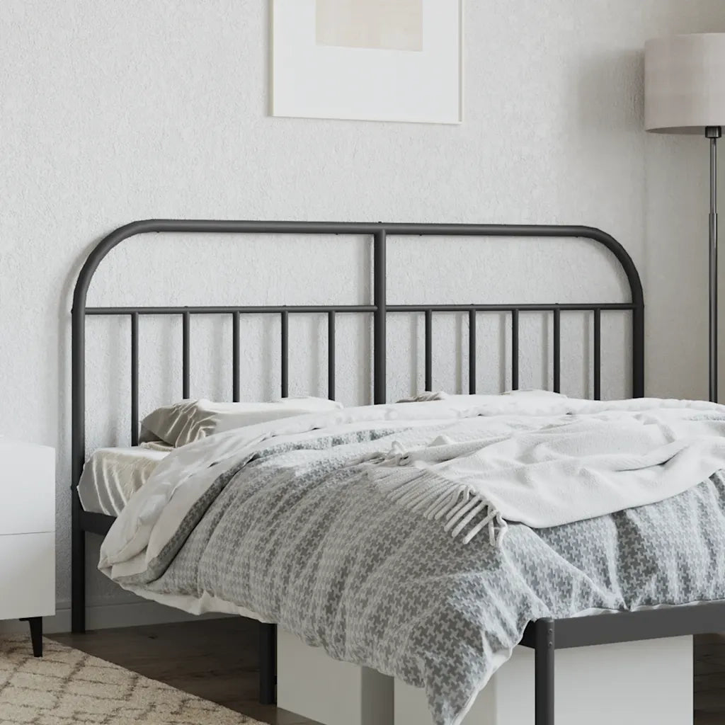 Testiera di Ricambio in Metallo Nero 160 cm 353670