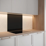 CAPPA IN VETRO SAINT GOBAIN FONDO smaltato Nero 70X60