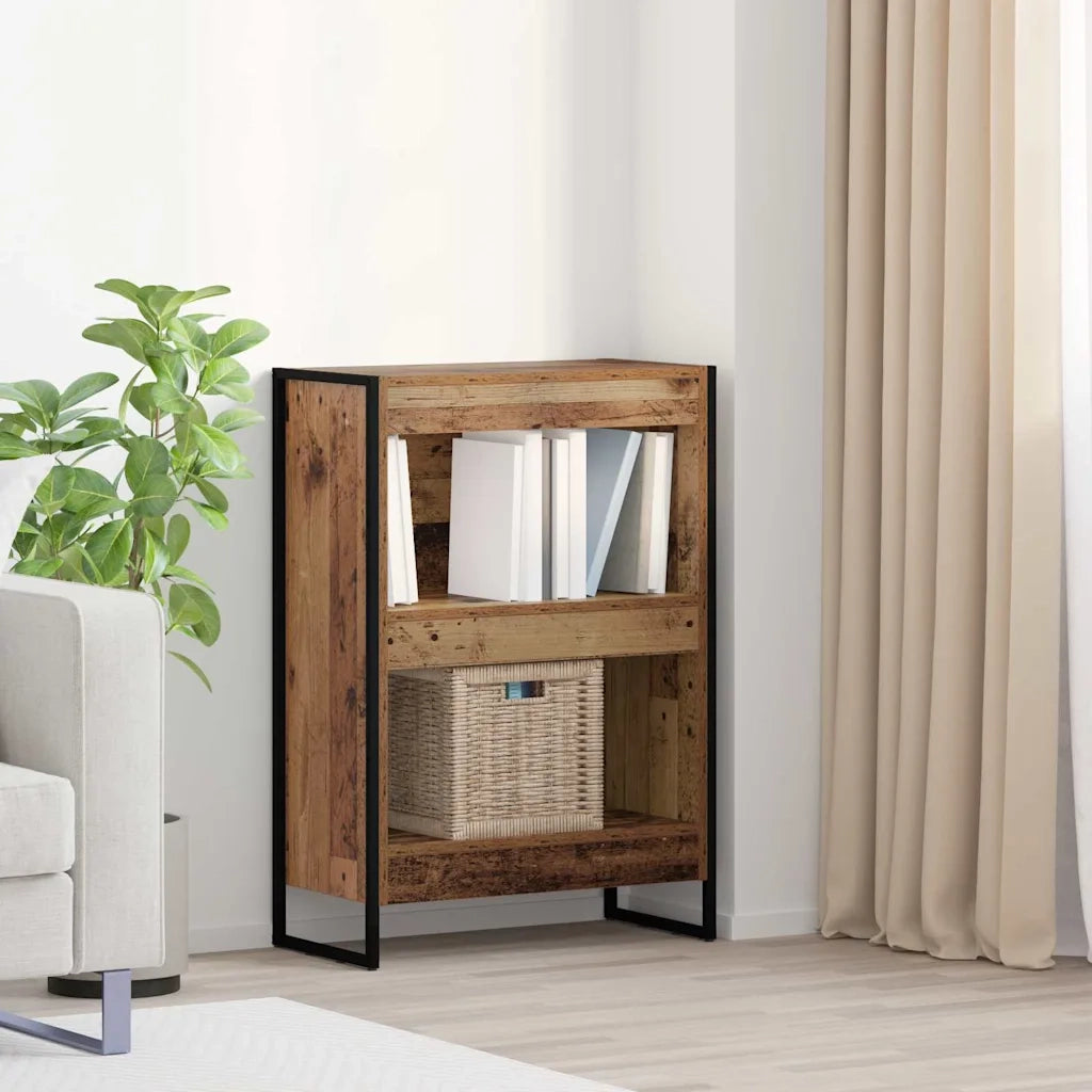 Armadio per Libri Legno vecchio 60 x 30 x 86,5 cm