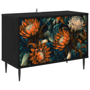 Mobile TV LOCHEM 69 x 33 x 50,5 cm Rovere Nero 8007010