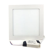 Trade Shop - Pannello A Led Tondo O Quadrato 3 6 12 18 20 25w Ad Incasso Fredda Calda Neutra - -bianco Freddo-6 Watt -quadrato    -