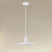 Trade Shop - Lampadario A Sospensione Design Moderno Con Paralume In Ferro Bianco E27 Ip20 33740 -
