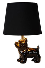 Lampada da tavolo Lucide Sir Winston nera E14 40W IP20