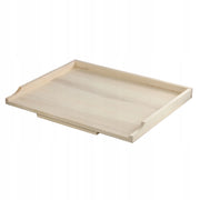 Tagliere da pasticceria grande in legno KADAX 63x50cm XXL monofacciale in legno massello per cucina