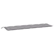 Cuscino per Panca | Cuscini per sedie Grigio 200x50x7 cm in Tessuto Oxford