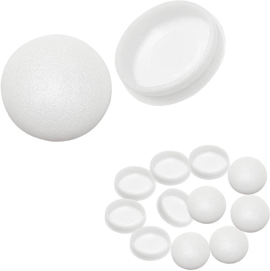 Puntelli in plastica per fissaggio di mobili - 25 pezzi - 12mm di altezza - impermeabili - resistenti all'usura - facili da installare