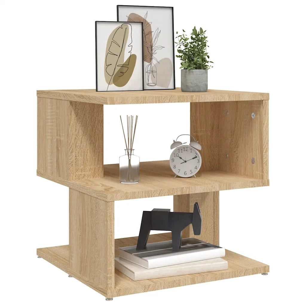 Tavolino Rovere Sonoma 40x40x40 cm in Truciolato