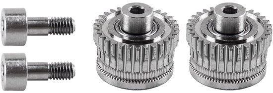 Set di Viti per Motocicletta Verniciate - 2 pezzi - Acciaio Resistente - Precisione Alta 55HRC - Resistente alla Corrosione - Compatibile con K1/K1C/K1 Max - Viti Extrusi