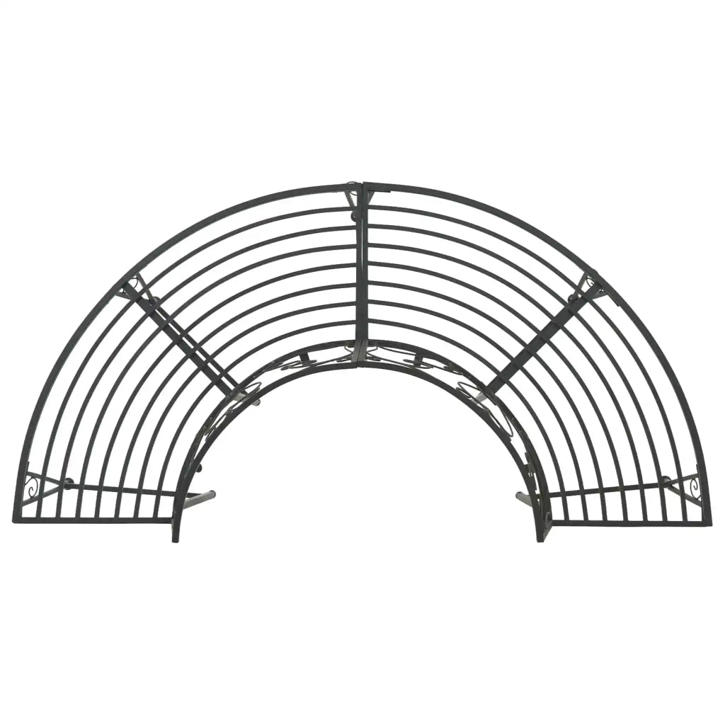 Panchina per Alberi 4-Numero di posti 160 x 80 x 89 cm Acciaio 42029532