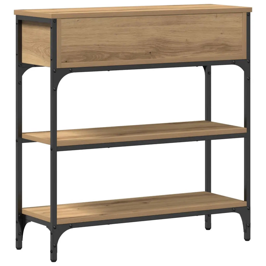 Tavolo consolle Rovere artigianale 72.5 x 25 x 75 cm 863520