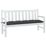 Cuscino Panca Giardino Antracite MÃ©lange 150x50x7 cm Tessuto