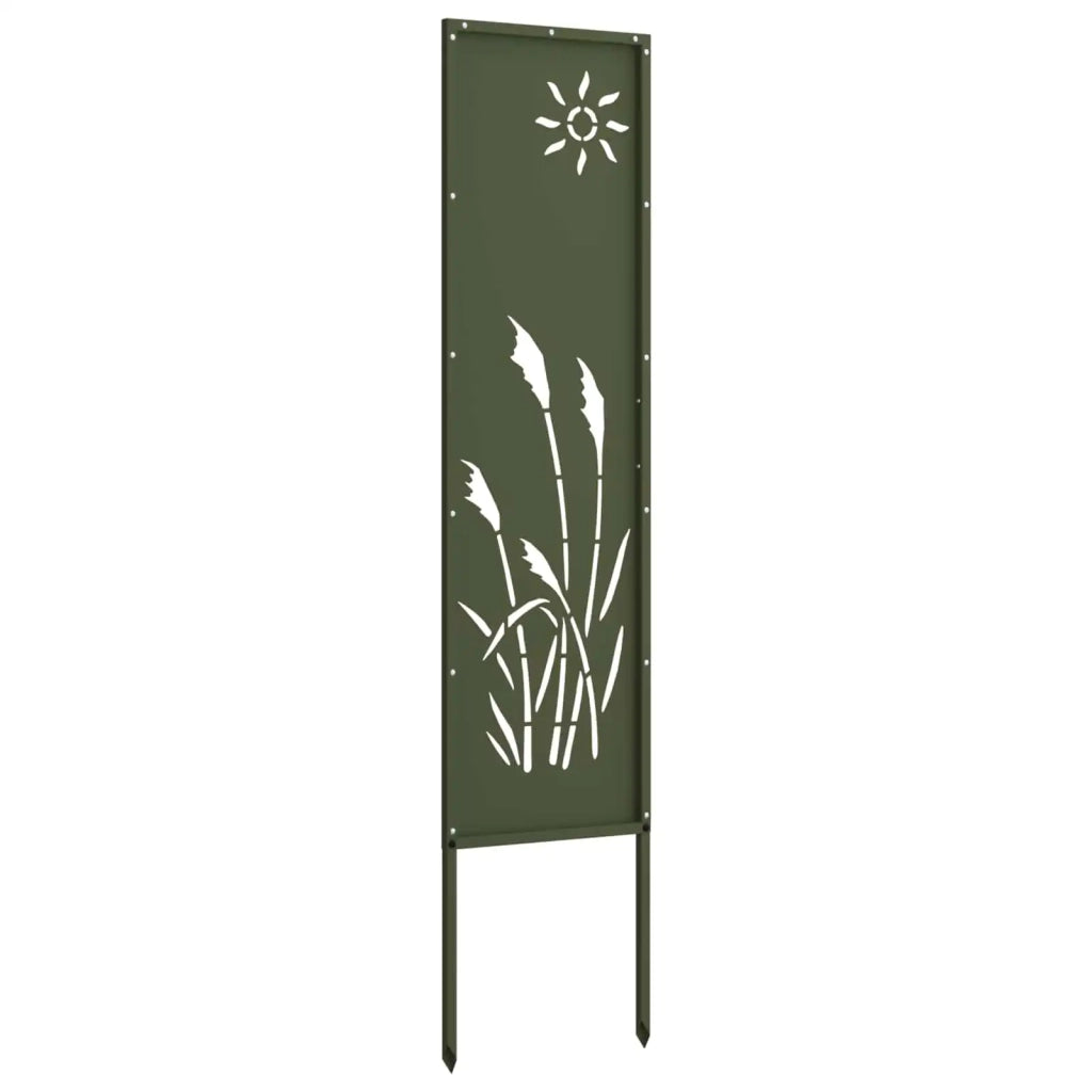 Schermo per privacy in giardino Oliver verde 32 x 140 cm 876206