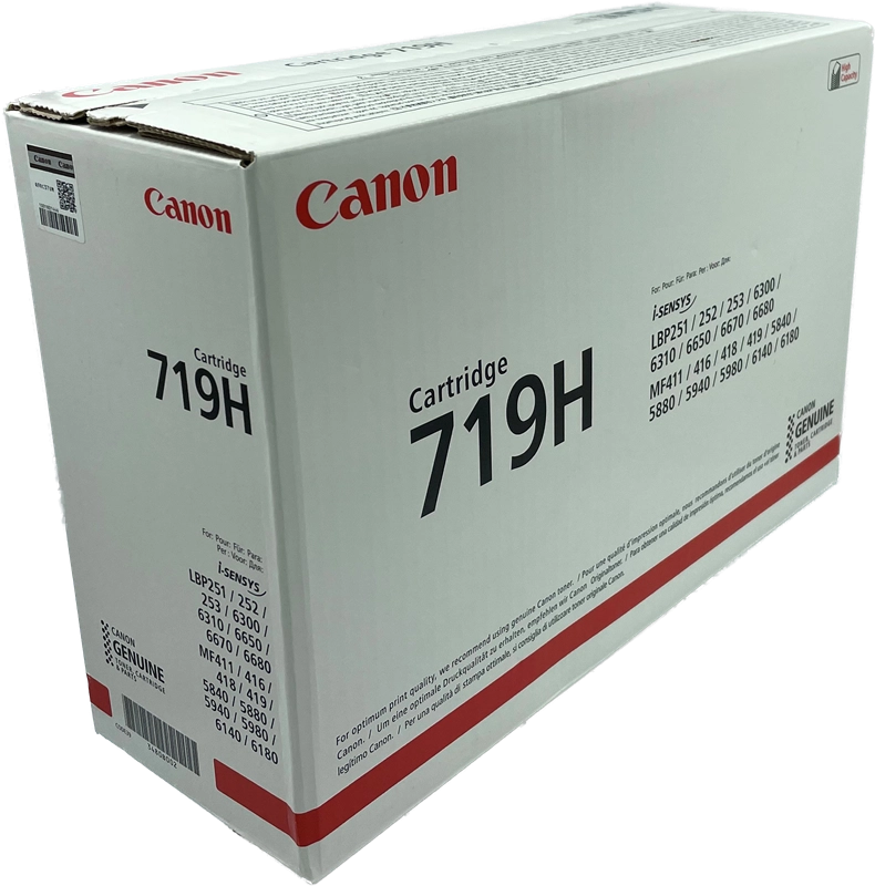 Canon CRG 719H BK cartuccia toner 1 pz Originale Nero