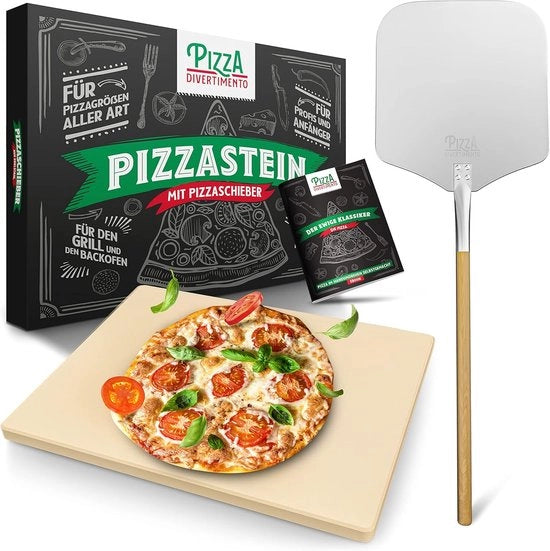 Pietra per pizza per forno e griglia a gas - Ideale per pizza croccante e pane