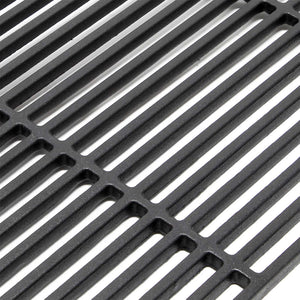 Griglia rettangolare in ghisa 54 x 34 cm per barbecue a carbone e a gas