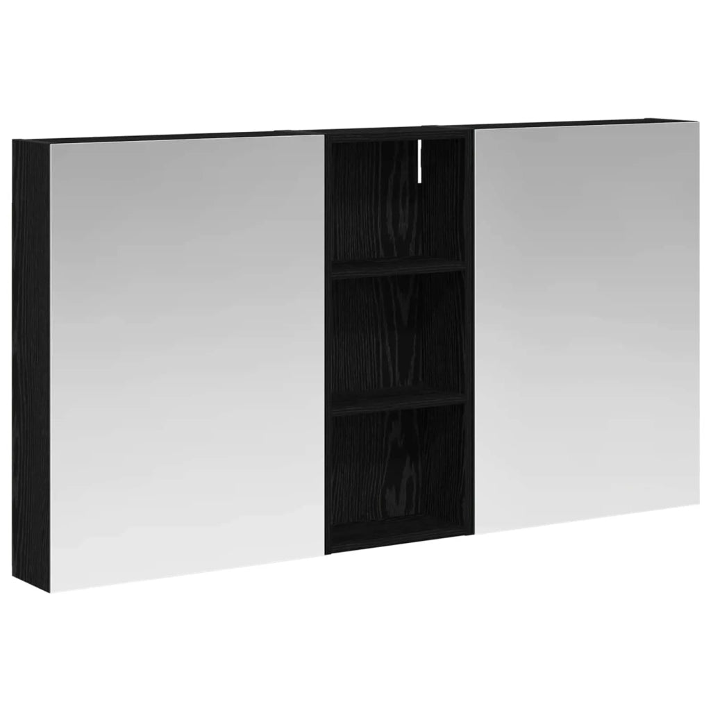 Set di Armadi da Bagno con lo scaffale 3 pcs 130 x 14,5 x 70 cm 3403761