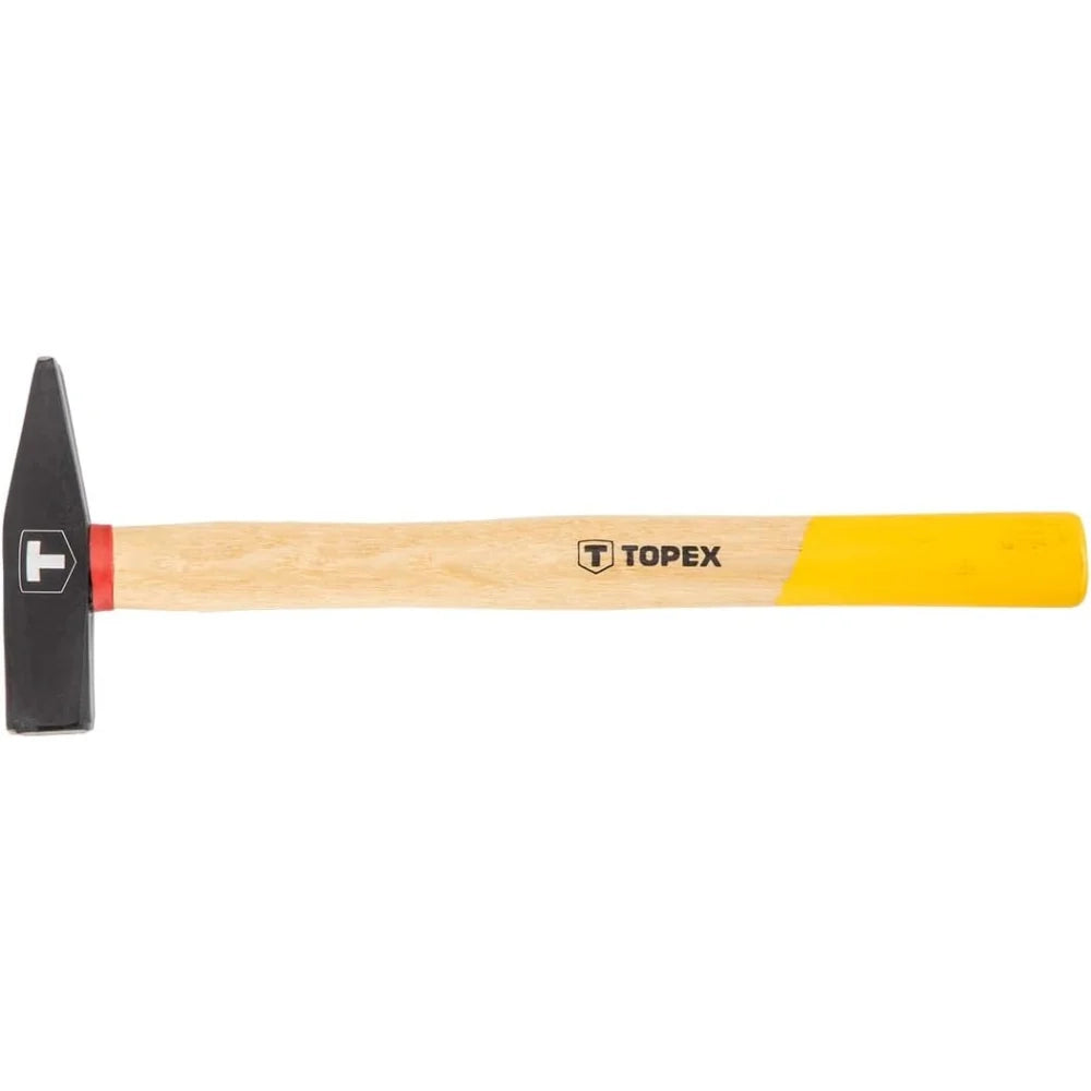 Topex 02a402 martello da carpent ntiere 200 g, manico in frass ds