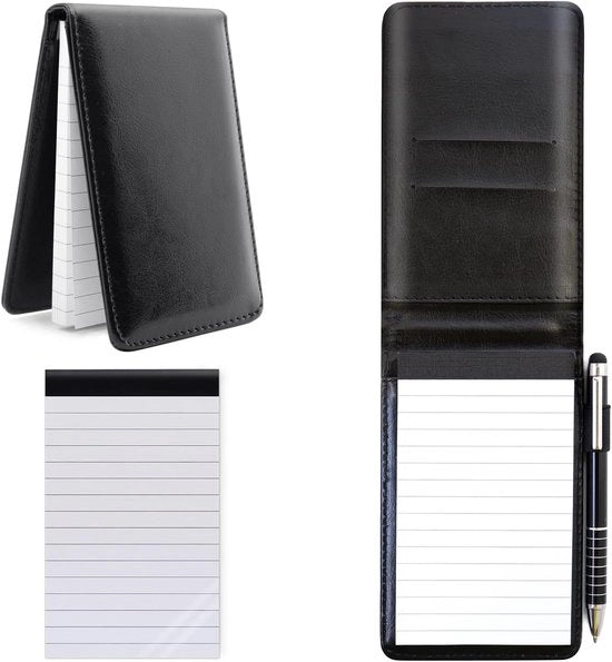 Miniario Portatile A7 - Libretto di Note Outdoor Piccolo - Pelle Notebooks - Libretto di Note con Penna - Miniario - Libretto di Note Portatile - Adatto per Ragazzi e Ragazze