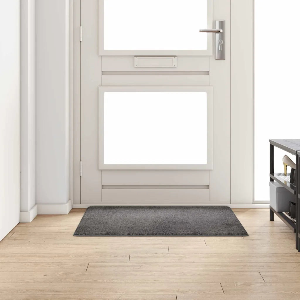 Runner in Moquette | Runner Tappeto Grigio 100 x 100 cm 100% Polipropilene Tuft