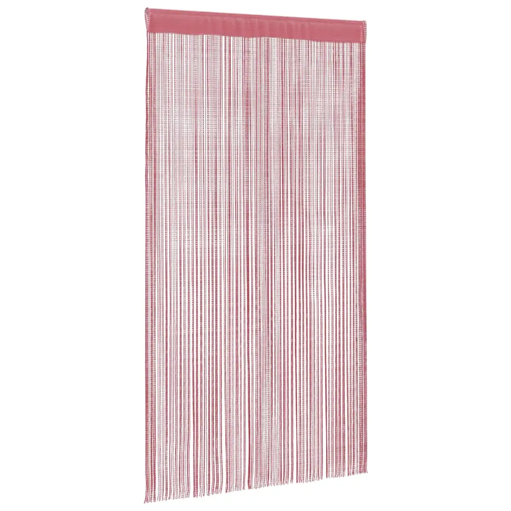 vidaXL Tende a Filo 2 pz Rosa 100x250 cm