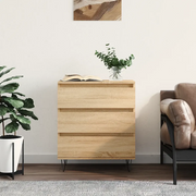 Credenza Rovere Sonoma 60x35x70 cm in Legno Multistrato 827183
